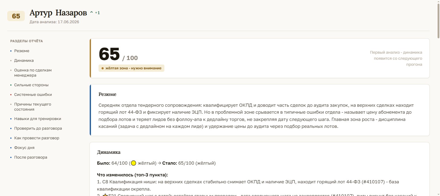 Филин - личный кабинет для ниши «Тендерное сопровождение»